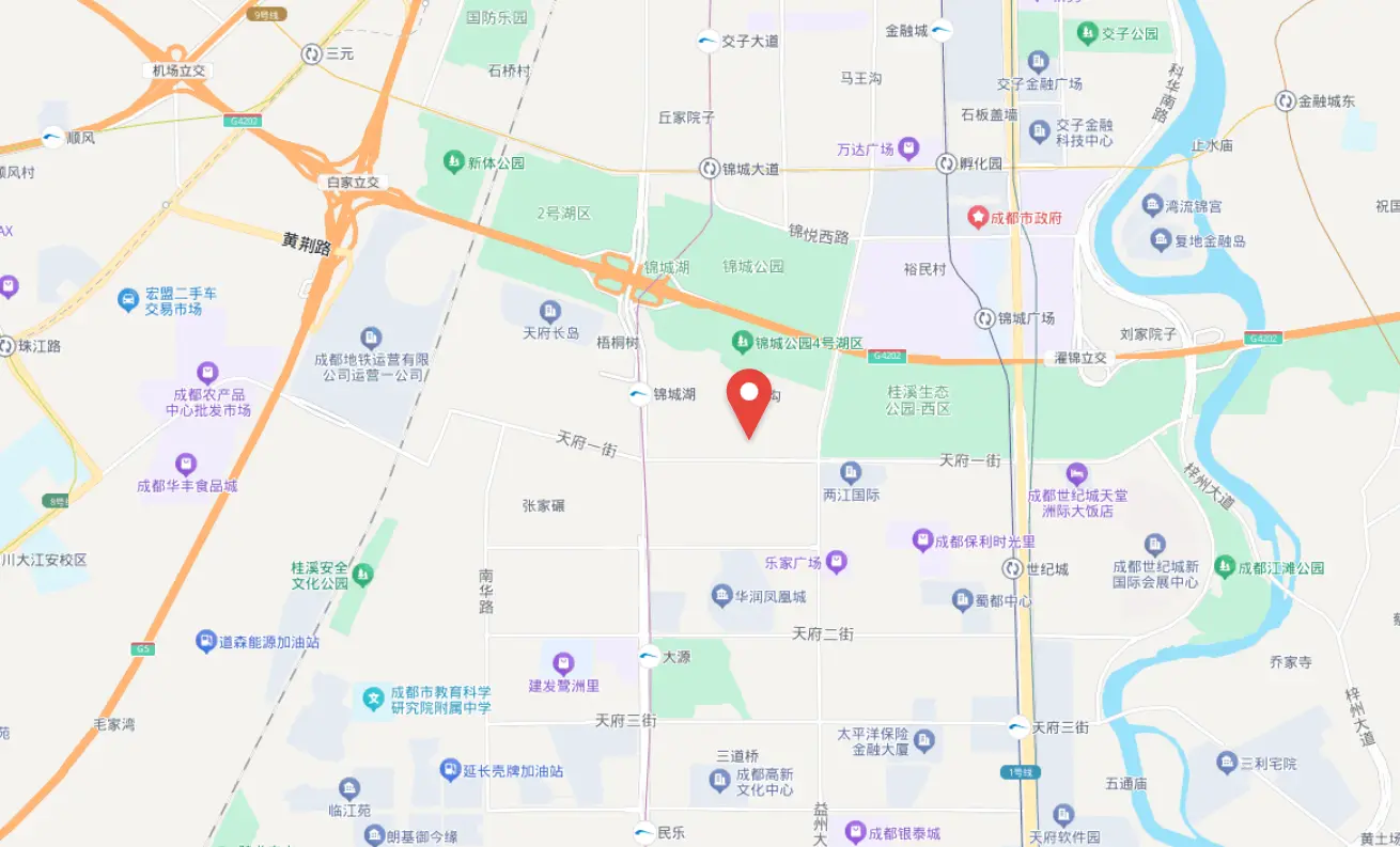 新城国际广场位置地图